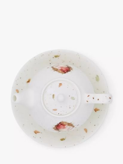 Tea For One Bone China Teapot, 300ml, Cream/Multi