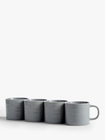 Craft Speckle Glaze Mugs, Set of 4, 260ml