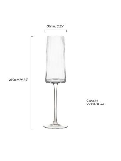 Glasses, Set of 2, 250ml, Clear