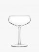 Wine Champagne Coupe Saucers, Set of 2, 215ml, Clear