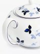 Wild Strawberry Bone China Teapot, 800ml, Inky Blue
