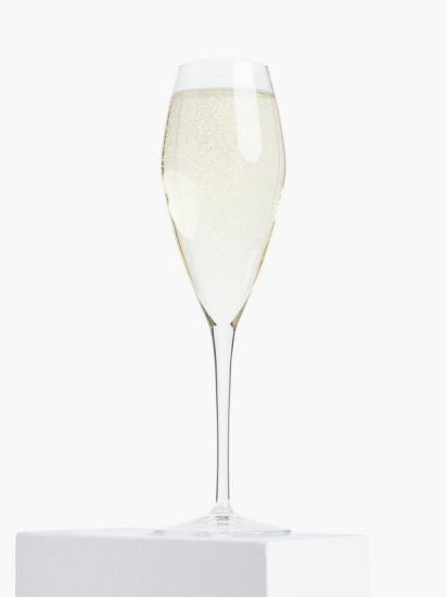 Champagne Flutes, Set of 4, 270ml, Clear
